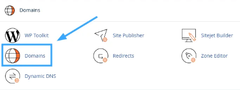 cPanel, domain, Xóa domain trên cPanel